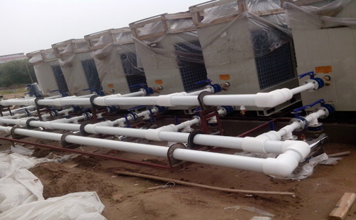 鋁合金襯PE-RT復合管中央空調(diào)上安裝圖